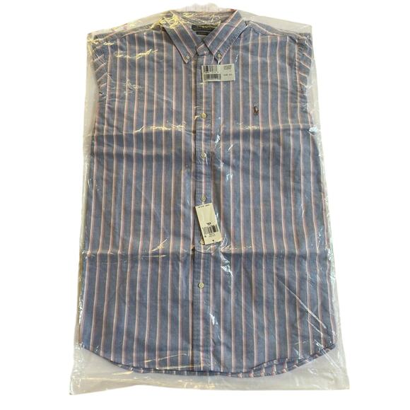 Polo Ralph Lauren Mens Classic Fit Stripe Button Down Shirt Size XXL 2XL NEW NWT - Picture 5 of 11